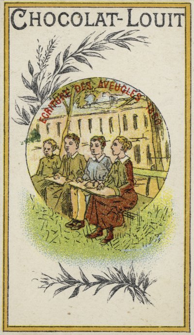 Scrittura per i ciechi, 1830 da French School