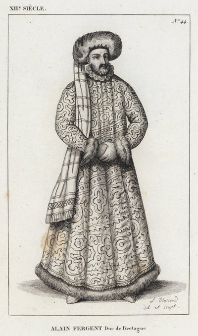 XII Secolo, Alain Fergent, Duca di Bretagna da French School