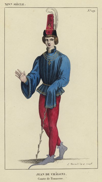 XIV secolo, Jean de Chalons, Conte di Tonnerre da French School