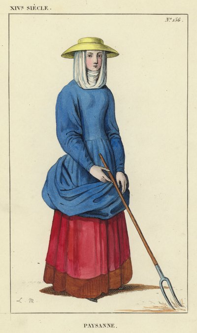 XIV Secolo, Contadina da French School