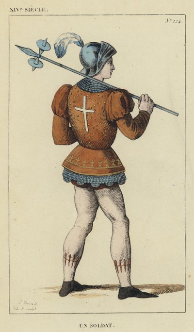 XIV Secolo, Un Soldato da French School