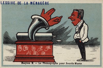 Raggi X - Fonografo per sordomuti da French School