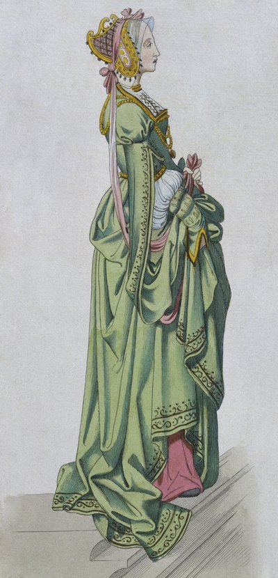 Giovane nobildonna da French School