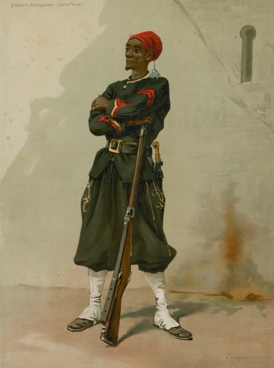 Zouave Senegalese, piccola Tenuta da French School