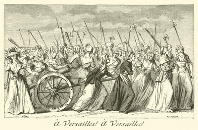 a Versailles! a Versailles! da French School