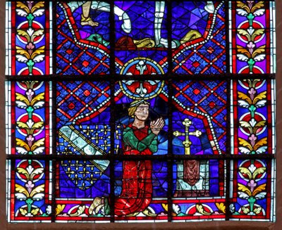 donatore - Thibault VI, Conte di Chartres da French School