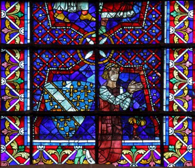 donatore - Thibault VI, Conte di Chartres da French School