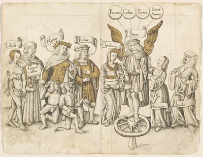Un Dialogo sul Favore Umano (recto) [fol. 15 verso / 16 recto] da French early 16th Century