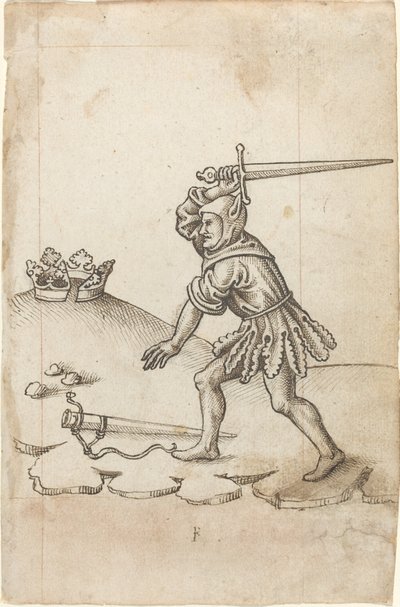 "Non rompere la corona" [fol. 43 recto] da French early 16th Century