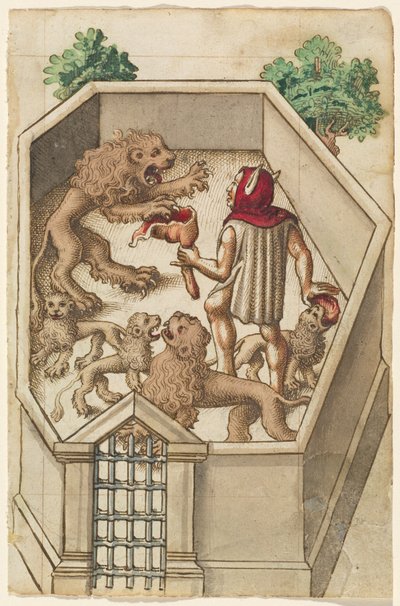 "Non Nutrite Cose che Hanno Artigli Affilati" [fol. 38 recto] da French early 16th Century