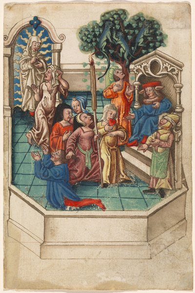 La calunnia di Apelle [fol. 6 recto] da French early 16th Century