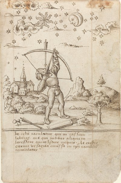 "Stai sparando al cielo" da French early 16th Century