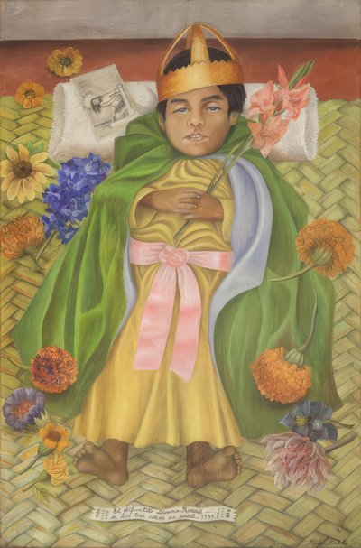 Il defunto Dimas Rosas a tre anni di età da Frida Kahlo