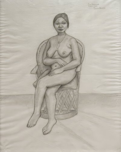 Eva Frederick nuda da Frida Kahlo