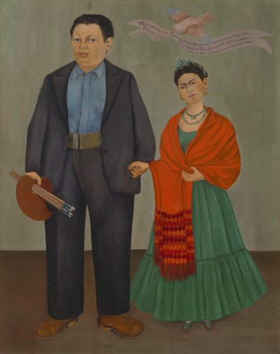 Frieda e Diego Rivera da Frida Kahlo