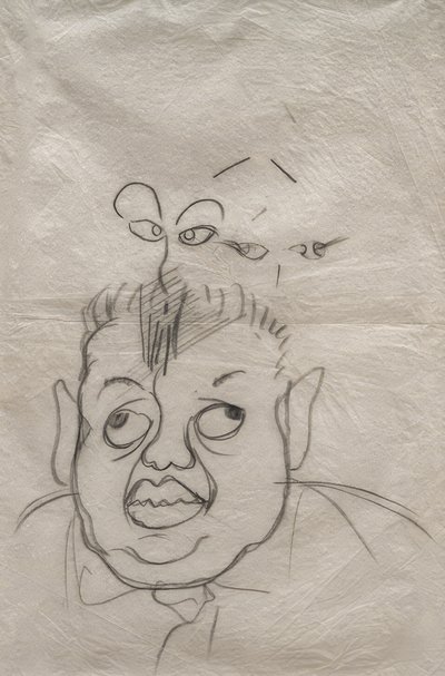 Ritratto di Diego Rivera da Frida Kahlo