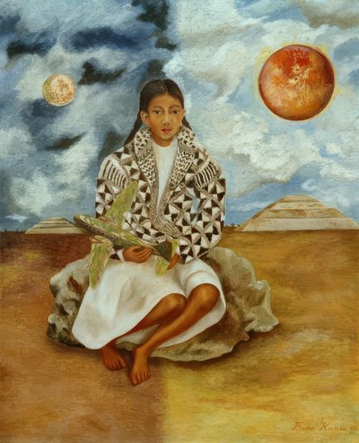 Ritratto di Lucha Maria, una ragazza di Tehuacan da Frida Kahlo