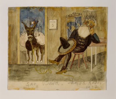 Babbo Natale da Frida Kahlo