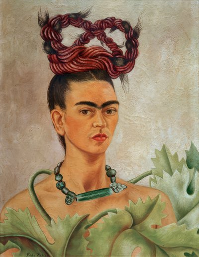 Autoritratto con Plat da Frida Kahlo