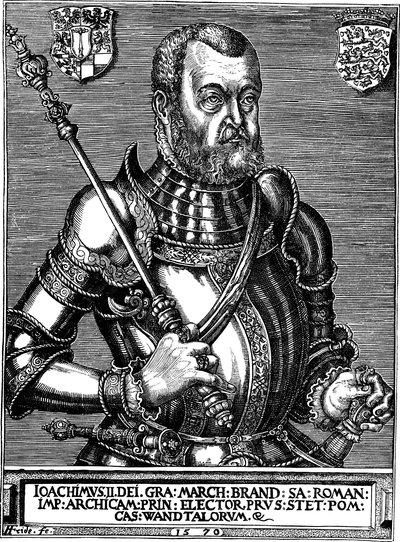 Ritratto di Joachim II Hector, Elettore di Brandeburgo da Friderich