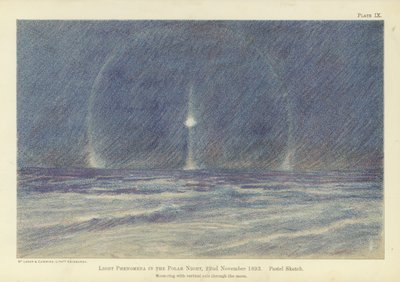 Fenomeni luminosi nella notte polare, 22 novembre 1893 da Fridtjof Nansen
