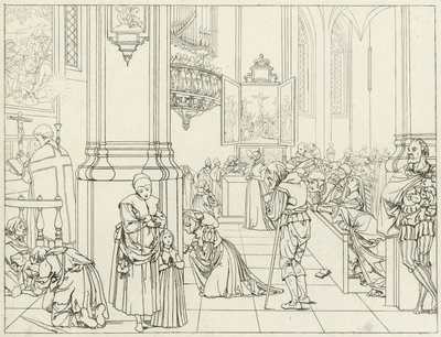 Illustrazione per il Faust di Goethe da Friedrich August Moritz Retzsch
