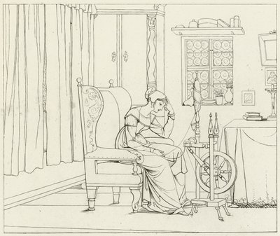 Illustrazione per il Faust di Goethe da Friedrich August Moritz Retzsch