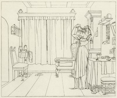 Illustrazione per il Faust di Goethe da Friedrich August Moritz Retzsch