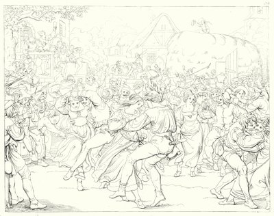 Illustrazione per Lied von der Glocke di Schiller, o Il canto della campana da Friedrich August Moritz Retzsch
