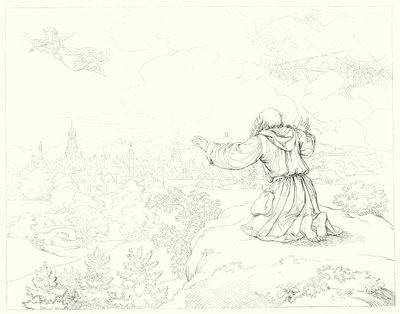 Illustrazione per Lied von der Glocke di Schiller, o Il canto della campana da Friedrich August Moritz Retzsch