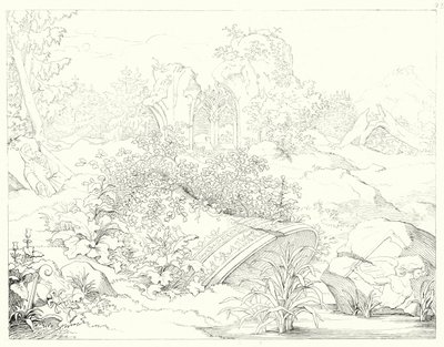 Illustrazione per Lied von der Glocke di Schiller, o Il canto della campana da Friedrich August Moritz Retzsch