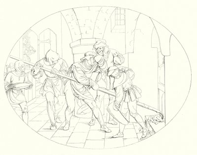 Illustrazione per Lied von der Glocke di Schiller, o La canzone della campana (incisione) da Friedrich August Moritz Retzsch