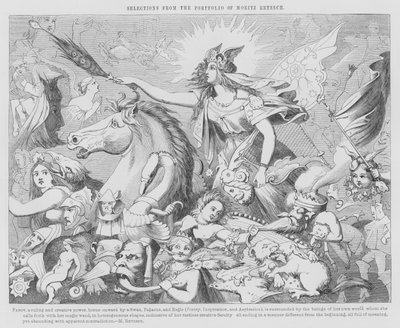 Selezione dal Portfolio di Moritz Retzsch, Fantasia da Friedrich August Moritz Retzsch