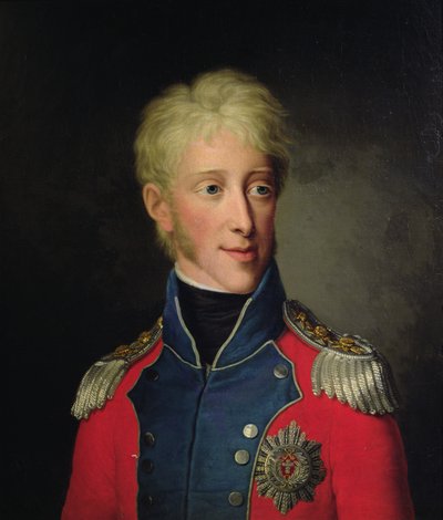 Federico VI di Danimarca, c.1810 da Friedrich Carl Groger
