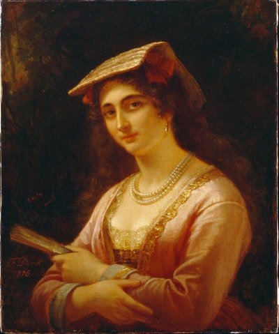 Una donna napoletana da Friedrich Dürck