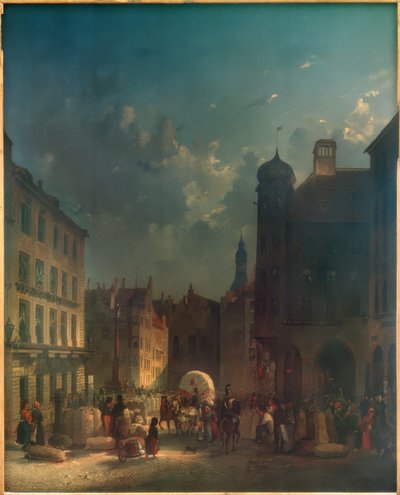 Al municipio di Monaco da Friedrich Eibner