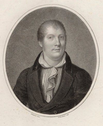 Ritratto del violinista e compositore Louis Spohr da Friedrich Fleischmann