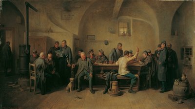 Soldati in mensa da Friedrich Friedländer Ritter von Malheim