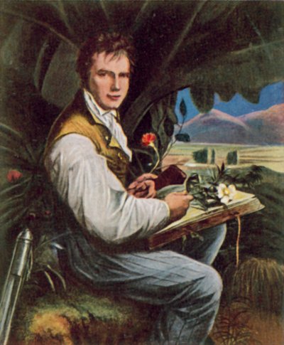 Alexander von Humboldt, geografo, naturalista ed esploratore prussiano da Friedrich Georg (after) Weitsch