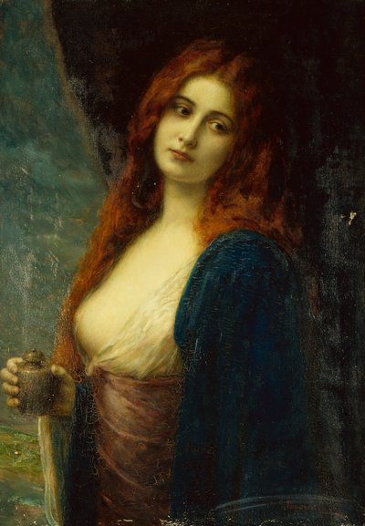 Una giovane ragazza da Friedrich Georg Papperitz