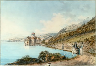 Castello di Chillon da Friedrich Georg Wexelberg