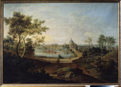 ""Veduta del palazzo reale di Oranienbaum, attuale Lomonossov in Russia"" Costruito dall