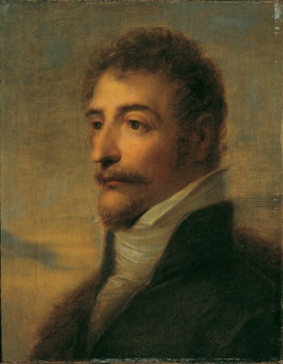Ritratto di un uomo barbuto da Friedrich Heinrich Fuger