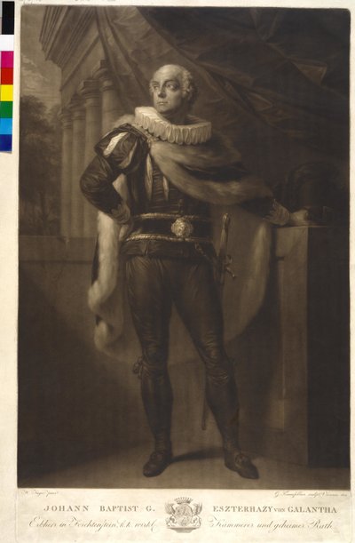 Johann Baptist G. Esterházy di Galantha da Friedrich Heinrich Fuger