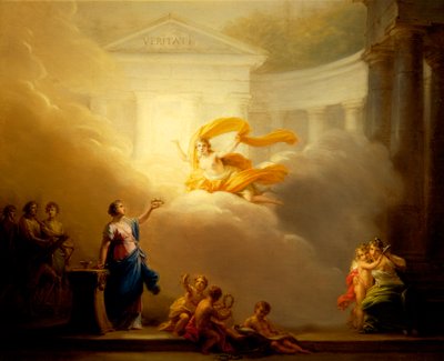 Muse della Tragedia e della Commedia, di Friedrich Heinrich Füger da Friedrich Heinrich Fuger