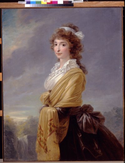 Ritratto della contessa Elisabeth von Thun Hohenstein da Friedrich Heinrich Fuger