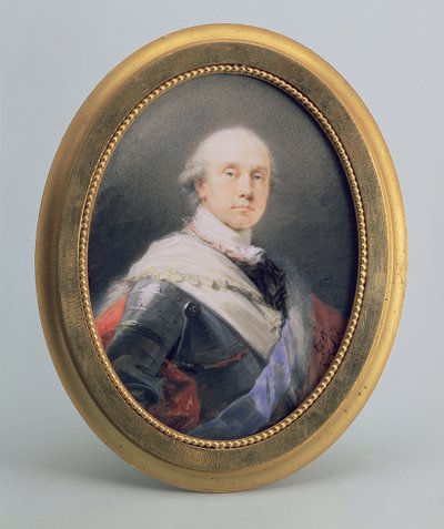 Ritratto del principe Carlo Nicola Othon di Nassau-Siegen, 1790 da Friedrich Heinrich Fuger