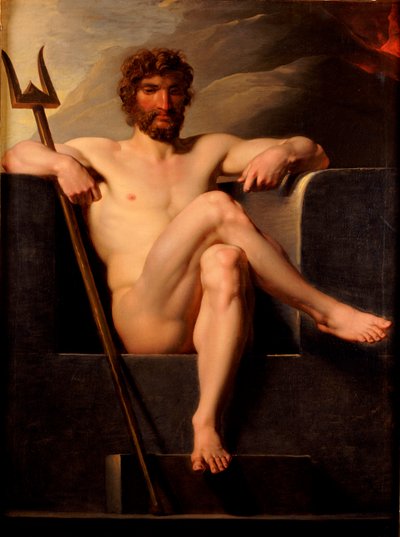 Poseidone in trono da Friedrich Heinrich Fuger