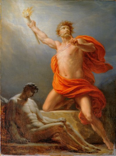Prometeo porta il fuoco all