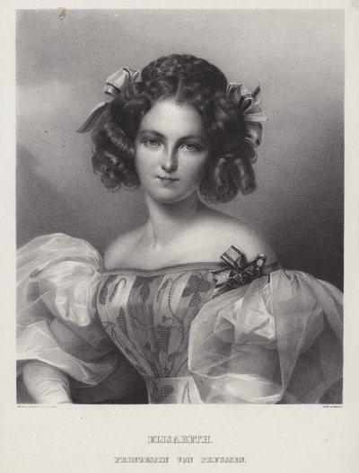 Principessa Elisabetta di Prussia da Friedrich Jentzen